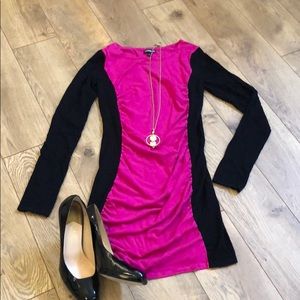 Never worn color block dress, size small